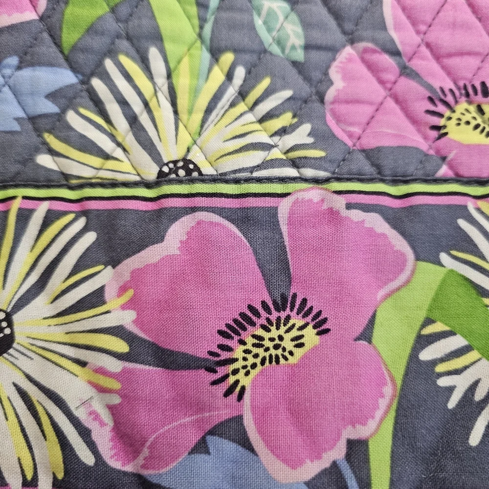 Vera Bradley Jazzy Bloom Computer Bag/Messenger Bag